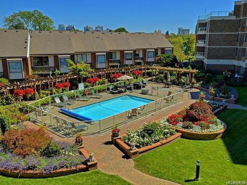 808-225 Belleville St, Victoria, BC - Outdoor With In Ground Pool