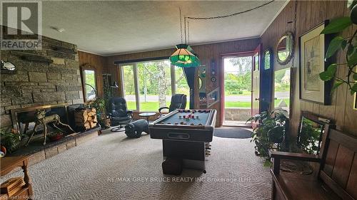 118 Main Street, Northern Bruce Peninsula, ON - Indoor With Fireplace