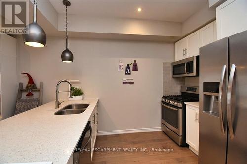 48 - 377 Glancaster Road, Hamilton, ON - Indoor Photo Showing Kitchen With Stainless Steel Kitchen With Double Sink With Upgraded Kitchen