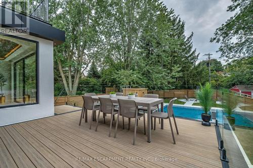 298 Strathcona Drive, Burlington (Shoreacres), ON - Outdoor With Deck Patio Veranda