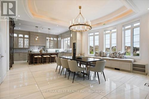 22 Rolling Green Court, Vaughan (Kleinburg), ON - Indoor Photo Showing Dining Room