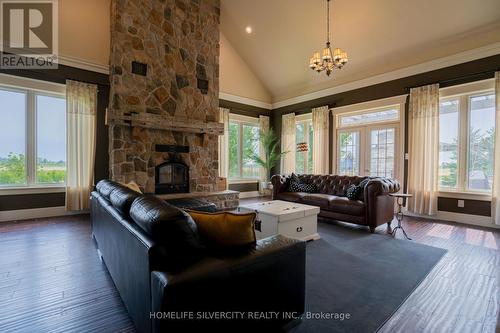 13471 Heartlake Road W, Caledon, ON - Indoor Photo Showing Living Room With Fireplace