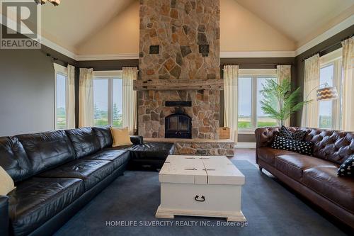 13471 Heartlake Road W, Caledon, ON - Indoor Photo Showing Living Room With Fireplace