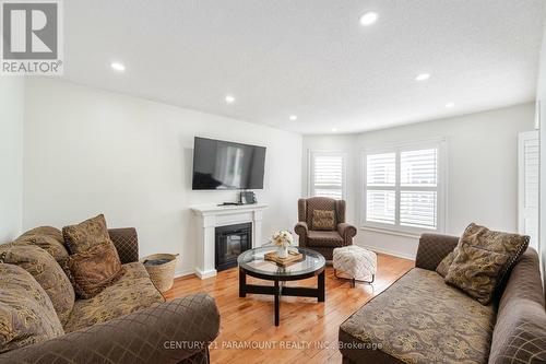 52 Blackwell Place, Brampton, ON - Indoor Photo Showing Living Room With Fireplace