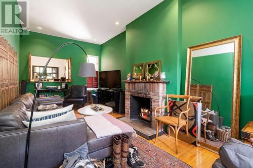 62 Lakeview Avenue, Toronto, ON - Indoor With Fireplace