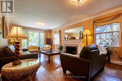 92 Colonel Danforth Trail, Toronto, ON - Indoor Photo Showing Living Room With Fireplace