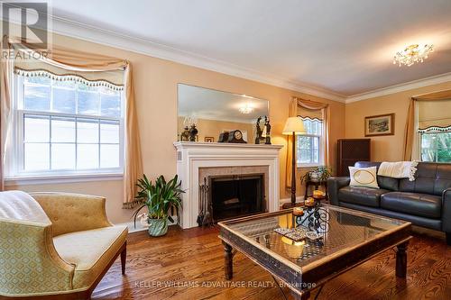 92 Colonel Danforth Trail, Toronto, ON - Indoor Photo Showing Living Room With Fireplace