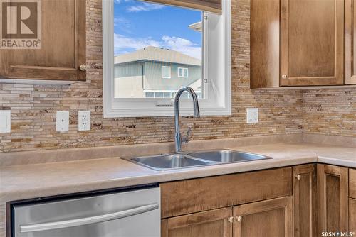 1139 Stensrud Road, Saskatoon, SK - Indoor Photo Showing Kitchen With Double Sink