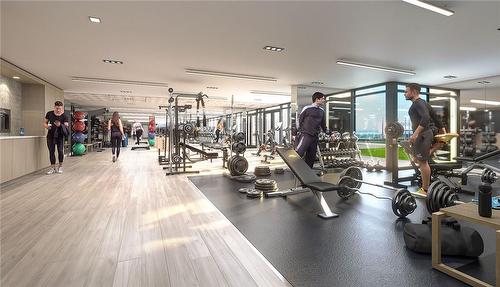 401 Shellard Lane|Unit #608, Brantford, ON - Indoor Photo Showing Gym Room