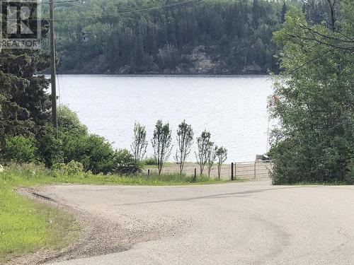 13084 Firehall Road, Charlie Lake, BC - Outdoor With Body Of Water With View