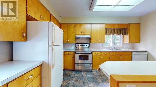 13084 Firehall Road, Charlie Lake, BC - Indoor Photo Showing Kitchen With Double Sink