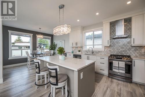 4033 Brink Drive, Prince George, BC - Indoor Photo Showing Kitchen With Upgraded Kitchen