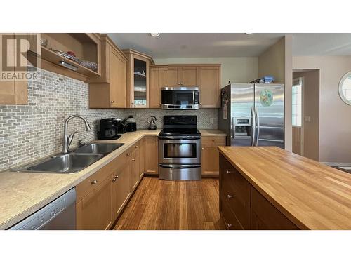 222 Martin Street Unit# 103, Sicamous, BC - Indoor Photo Showing Kitchen With Stainless Steel Kitchen With Double Sink