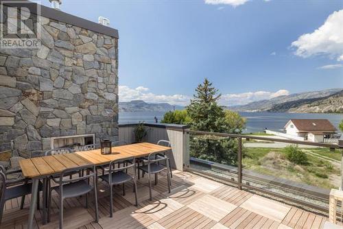 280 Anna Avenue, Naramata, BC - Outdoor With Body Of Water With Deck Patio Veranda