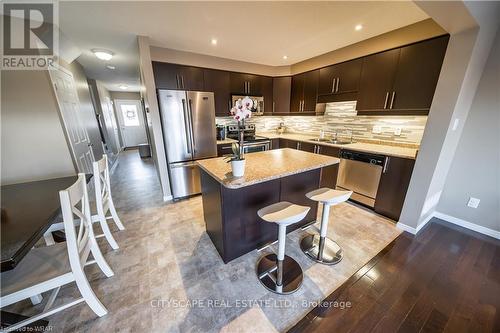 493 Beaumont Crescent, Kitchener, ON - Indoor Photo Showing Kitchen With Stainless Steel Kitchen With Upgraded Kitchen