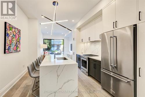 46 Borden Street, Toronto, ON - Indoor Photo Showing Kitchen With Upgraded Kitchen