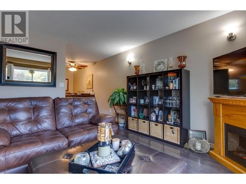 105 3307 Westwood Drive, Prince George, BC - Indoor Photo Showing Living Room With Fireplace