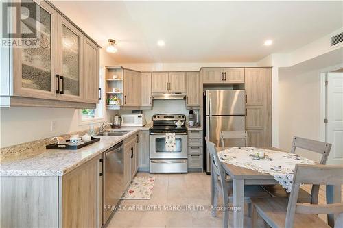 10 Victoria Street, South Glengarry, ON - Indoor Photo Showing Kitchen With Double Sink