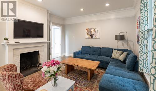 5 Park Place, St. John'S, NL - Indoor Photo Showing Living Room With Fireplace