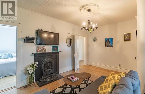 5 Park Place, St. John'S, NL - Indoor Photo Showing Living Room With Fireplace