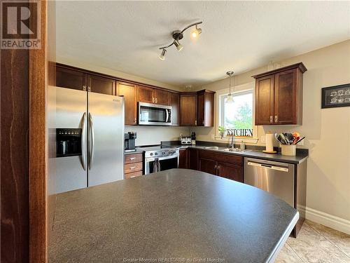 253 Wynwood Dr, Moncton, NB - Indoor Photo Showing Kitchen With Double Sink