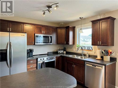 253 Wynwood Dr, Moncton, NB - Indoor Photo Showing Kitchen With Double Sink