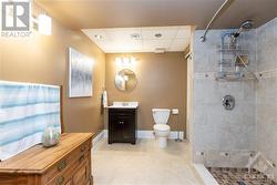 Lower level 3-piece bathroom - 
