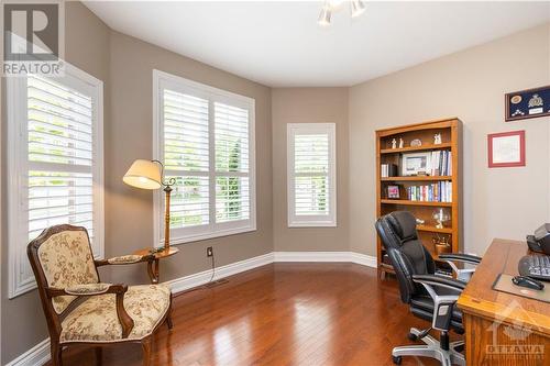 Main floor den that can easily be converted to an additional bedroom. - 1854 Springridge Drive, Ottawa, ON - Indoor Photo Showing Office