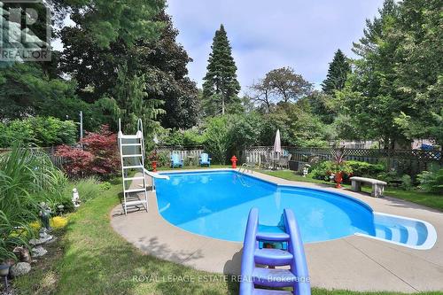 19 Deekshill Drive, Toronto, ON - Outdoor With In Ground Pool With Backyard