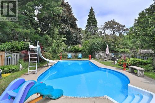 19 Deekshill Drive, Toronto, ON - Outdoor With In Ground Pool With Backyard