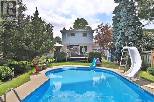 19 Deekshill Drive, Toronto, ON - Outdoor With In Ground Pool With Deck Patio Veranda With Backyard