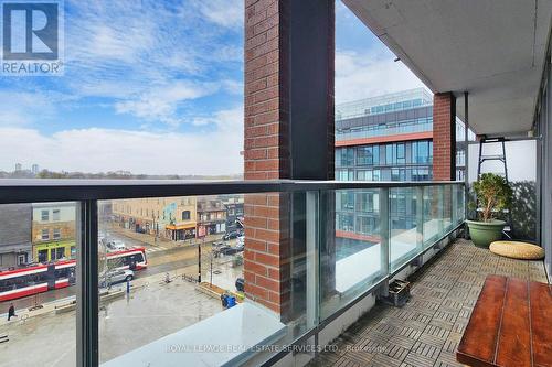 501 - 30 Baseball Place, Toronto, ON - Outdoor With Balcony With Exterior
