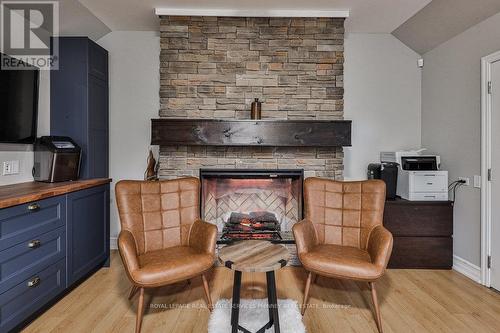 2580 Edenhurst Drive, Mississauga, ON - Indoor Photo Showing Other Room With Fireplace