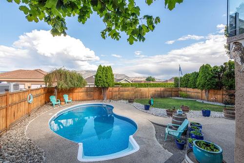 5168 Morrison Crescent, Peachland, BC - Outdoor With In Ground Pool With Backyard