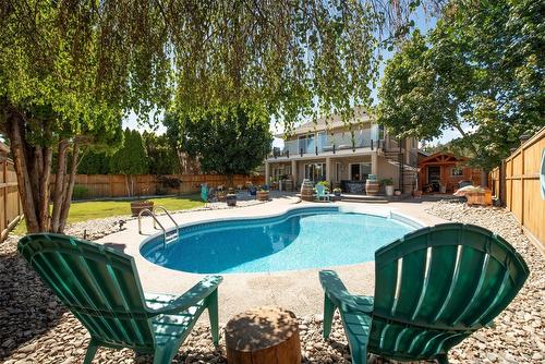 5168 Morrison Crescent, Peachland, BC - Outdoor With In Ground Pool With Backyard