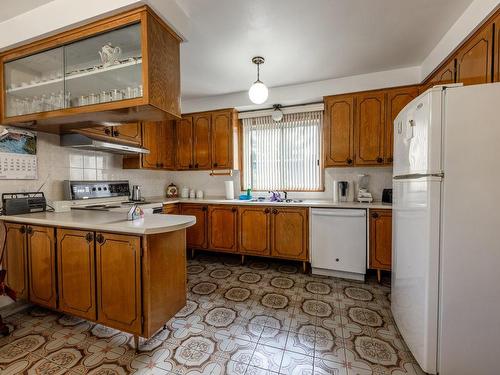 Cuisine - 10245  - 10247 Av. Bruchési, Montréal (Ahuntsic-Cartierville), QC - Indoor Photo Showing Kitchen With Double Sink