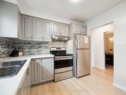 62 Watney Cres, Toronto, ON - Indoor Photo Showing Kitchen With Double Sink
