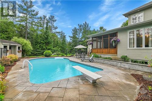 1749 Corkery Road, Ottawa, ON - Outdoor With In Ground Pool