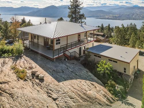 2750 Noyes Road, Naramata, BC - Outdoor With Body Of Water With Deck Patio Veranda With View