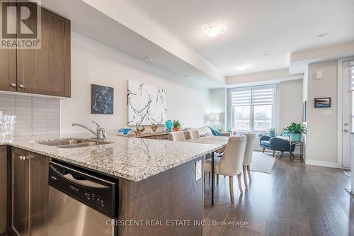 206 - 250 Royal York Road, Toronto, ON - Indoor Photo Showing Kitchen With Double Sink With Upgraded Kitchen