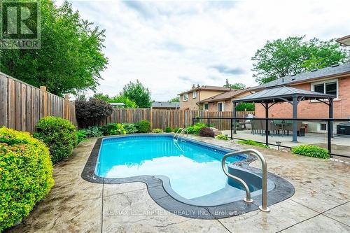 238 Clifton Downs Road, Hamilton, ON - Outdoor With In Ground Pool With Deck Patio Veranda With Backyard