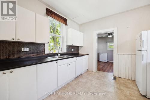 655 George Street N, Peterborough (Downtown), ON - Indoor Photo Showing Kitchen With Double Sink