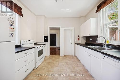 655 George Street N, Peterborough (Downtown), ON - Indoor Photo Showing Kitchen With Double Sink