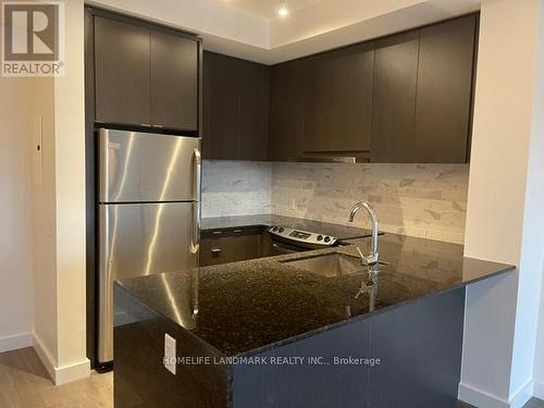 316 - 5025 Harvard Road, Mississauga, ON - Indoor Photo Showing Kitchen With Stainless Steel Kitchen