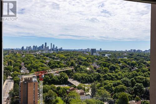 2405 - 135 Marlee Avenue, Toronto, ON - Outdoor With View