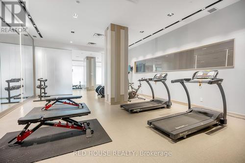 414 - 128 Fairview Mall Drive, Toronto, ON - Indoor Photo Showing Gym Room