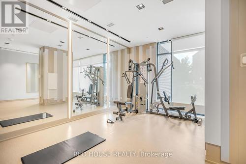414 - 128 Fairview Mall Drive, Toronto, ON - Indoor Photo Showing Gym Room