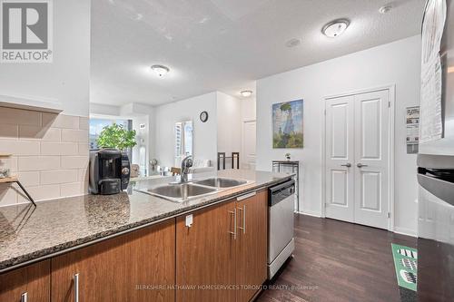 1708 - 15 Windermere Avenue, Toronto (High Park-Swansea), ON - Indoor Photo Showing Kitchen With Double Sink