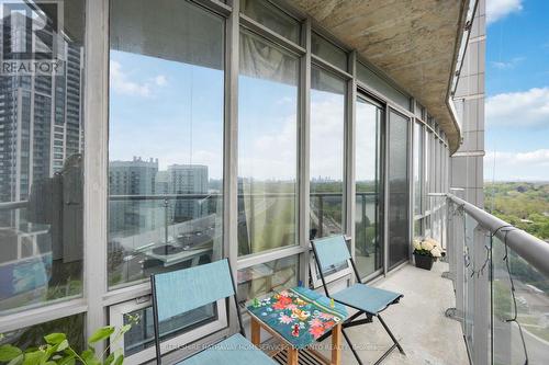 1708 - 15 Windermere Avenue, Toronto (High Park-Swansea), ON - Outdoor With Balcony With Exterior