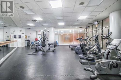 1708 - 15 Windermere Avenue, Toronto (High Park-Swansea), ON - Indoor Photo Showing Gym Room